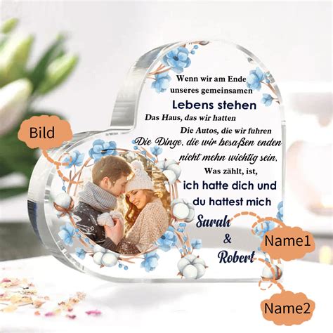 Kettenmachen Personalisierte Namen Foto Acryl Deko Was Z Hlt Ist