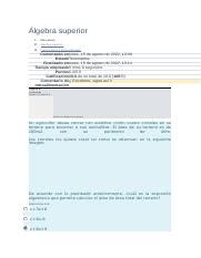 Examen Puntos Extras Lgebra Superior Semana Docx Lgebra Superior