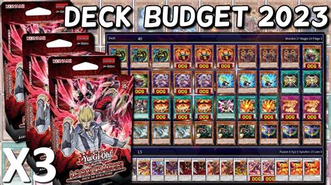 Deck Budget X Dragon Rouge Archd Mon Combos Deck De