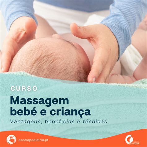 Curso Massagem Bebé Escola Pediatria