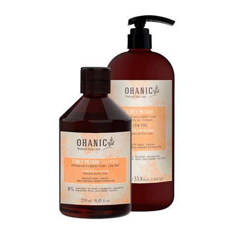 Ohanic Curly M Thod Shampoo L Extrait De Raisin Technique Low