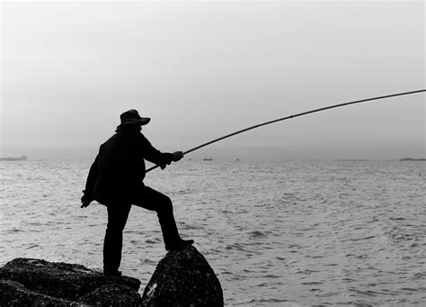 Fisherman Ocean Fishing Free Photo On Pixabay Pixabay