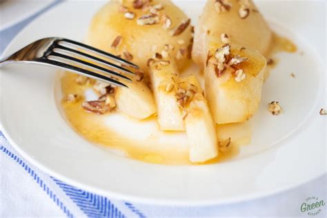 Asian Pears Dessert Julias Green Kitchen