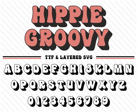 Groovy Font Retro Groovy Font Groovy Script Font Groovy S Font Happie