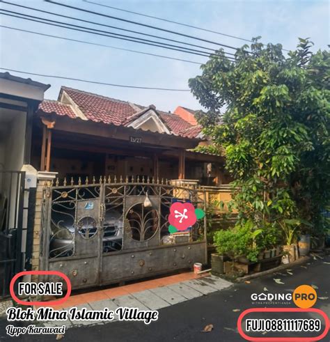 DiJual Rumah Blok Mina Islamic Village Lippo Karawaci Properti Dijual