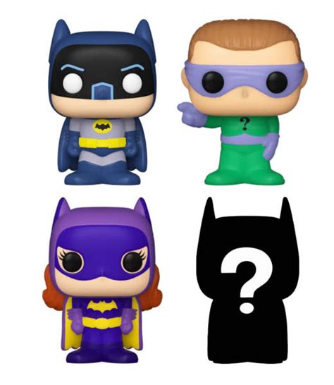 Funko Bitty Pop DC Comics Batman Adam West 4 Pack Collectura