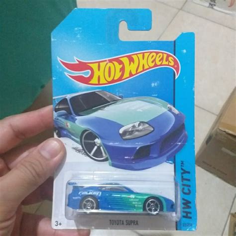 Jual HOT WHEELS TOYOTA SUPRA BIRU FALKEN Shopee Indonesia