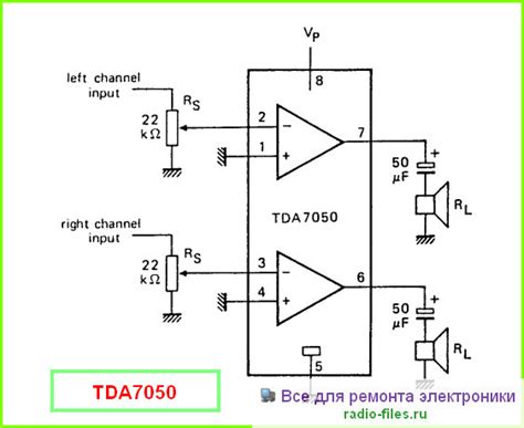 TDA7050 datasheet | Все для ремонта электроники