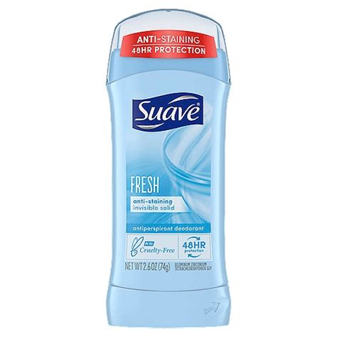 Suave Deodorant Fresh Anti Staining Antiperspirant Deodorant 26 Oz