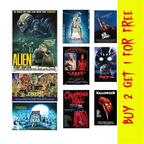 236x354 In Big Classic Horror Film Movie Poster Plakat Print Scary