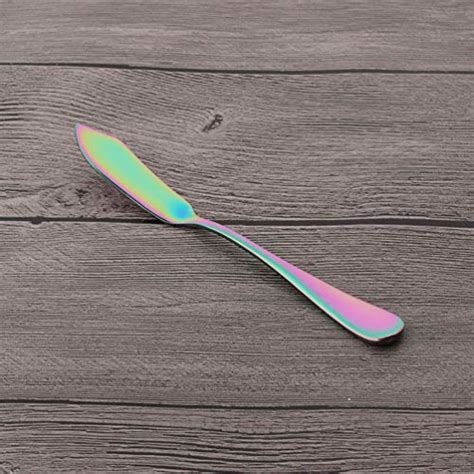 Snapklik Butter Spreader Knives Set Piece Rainbow