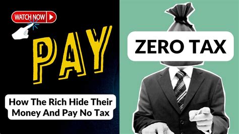 How The Rich Avoid Paying Taxes Youtube