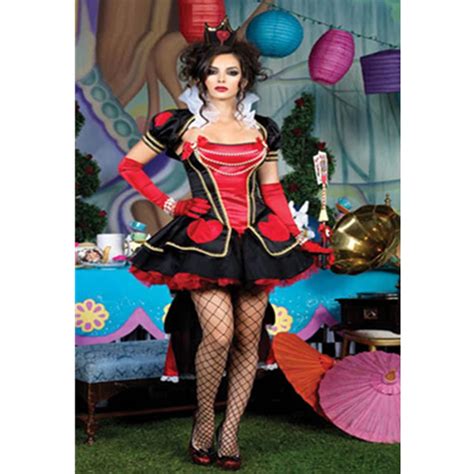 Women Deluxe Halloween Gothic Sexy Queen Costume Black Fancy Dress Sexy Womens Medieval Queen