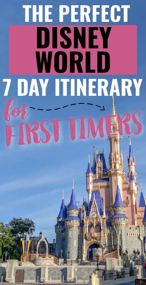 The Best Disney World 7 Day Itinerary Artofit