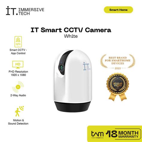 Jual It Smart Cctv Camera White Kab Tangerang It Official Store