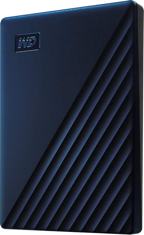 Wd 4tb My Passport For Mac Portable External Hard Drive Blue Usb C