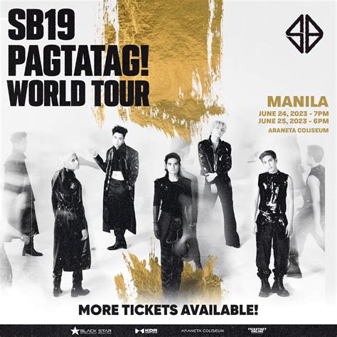 Sb19 Official ⚠️ On Twitter ⚠️ Pagtatag World Tour Manila More