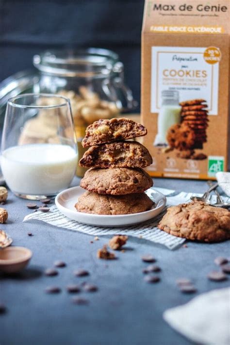 Recette de cookies à la farine de cacahuète fourrés au beurre de