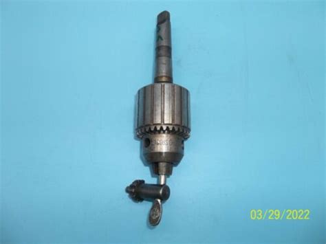 Jacobs Chuck 6a 33 Taper 0 12 Cap With Key No 3 Morse Taper Rr 26