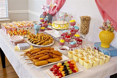 Circus Birthday Party Food Ideas - Janainataba