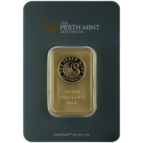 10 Oz Perth Mint Gold Bar W Assay Itm Trading™ Buy Gold And Silver Strategically Bbb