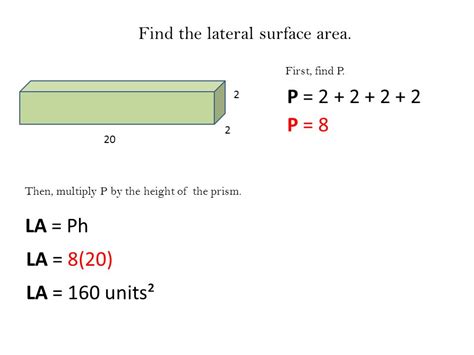 Rectangular Prism Surface Area Formula