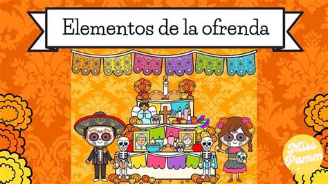 SIGNIFICADO DE LOS ELEMENTOS DE UNA OFRENDA DE DÍA DE MUERTOS