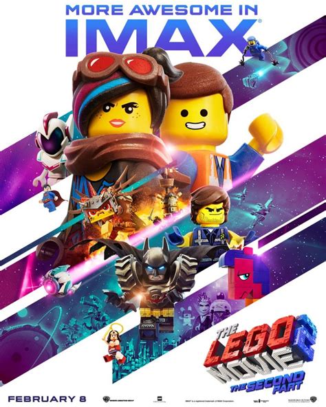 The LEGO Movie 2: The Second Part IMAX poster revealed