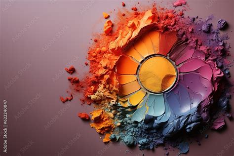 A color palette with differents colors Stock Illustration | Adobe Stock