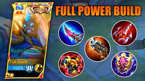 Aldous Best Full Power Build Aldous Best Build Youtube