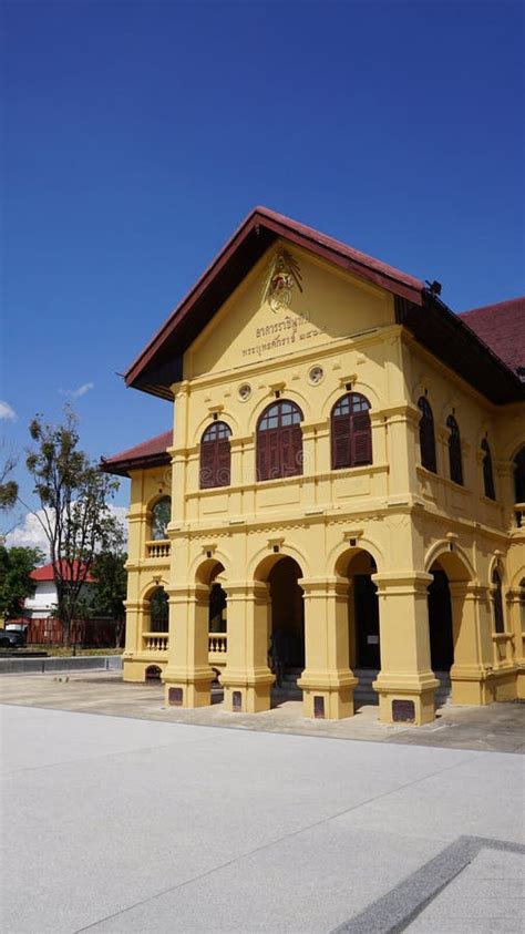 Beautiful Architecture of Udon Thani Museum Editorial Photo - Image of ...