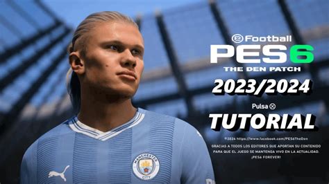 TUTORIAL COMO INSTALAR EL PES 6 ACTUALIZADO A LA TEMPORADA 2023 2024