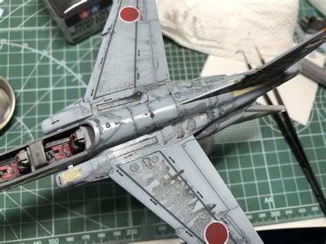 ハセガワ 1 72 川崎 T 4 “航空自衛隊”製作記 【part 3】 Yu Works