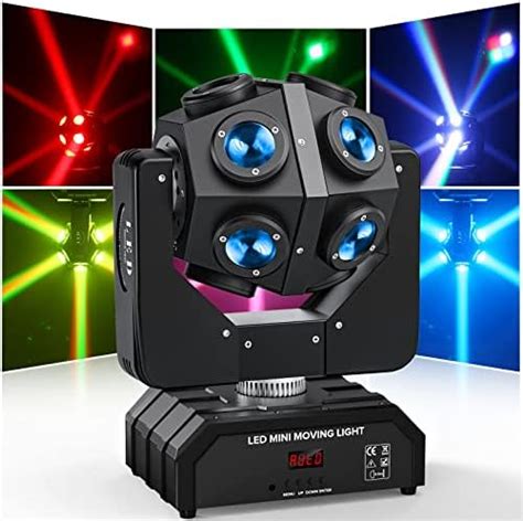 Amazon DJXFLI Moving Head Stage Light With Halo Beam 8x15W LED