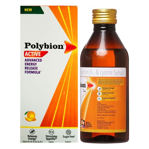 Polybion Active Sugar Free New Syrup Uses Side Effects Price