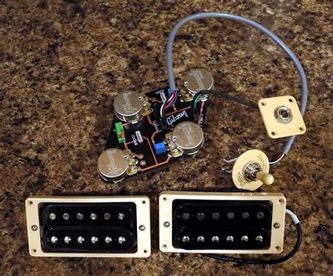 Gibson Les Paul 498t And 490r Quick Connect Complete Wiring Reverb