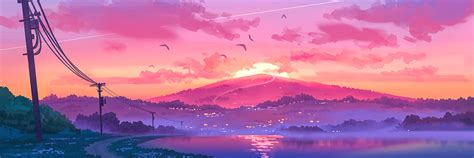 1200x400 Landscape Pixel Art 1200x400 Resolution Wallpaper Hd Artist