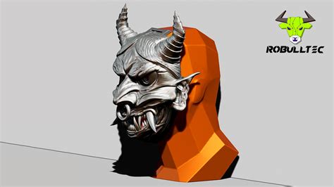 3D Horizon Hanya Mask Model TurboSquid 2226957