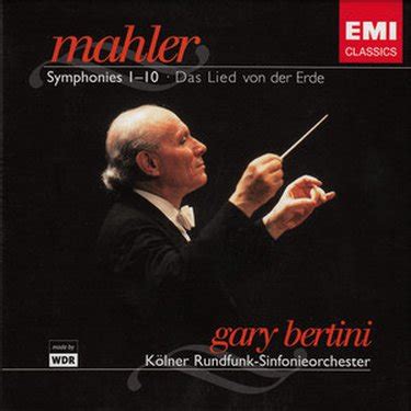 Gary Bertini WDR Sinfonieorchester Köln Mahler Symphonies 1 10