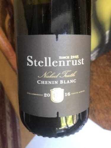 Stellenrust Naked Truth Chenin Blanc Vivino Canada