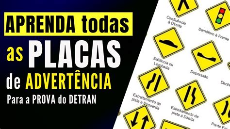 SINALIZAÇÃO DE TRÂNSITO PLACAS DE ADVERTÊNCIA COMO DECORAR PLACA DE