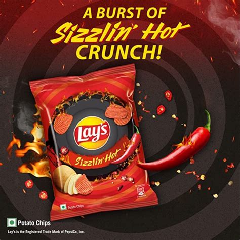 Lays Sizzling Hot At Pack Noida ID