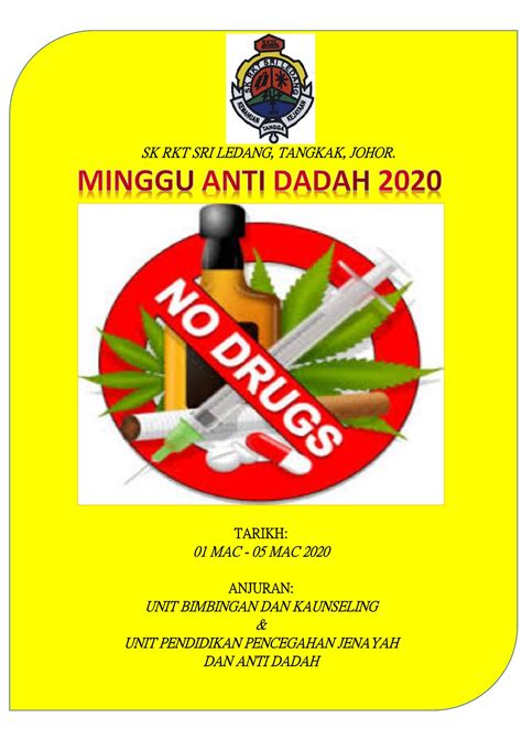 Contoh Poster Anti Dadah Tercantik Drawing Melukis Poster Ka