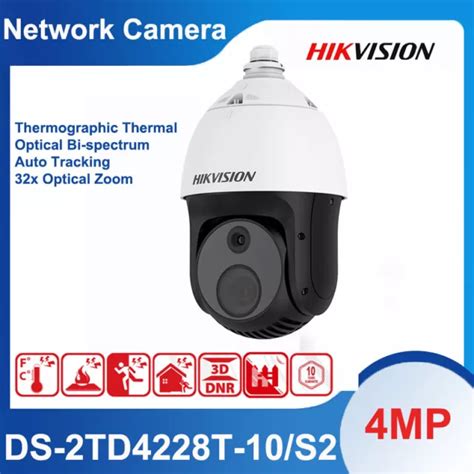 CÁMARA TERMOGRÁFICA ÓPTICA PTZ de seguimiento inteligente Hikvision DS