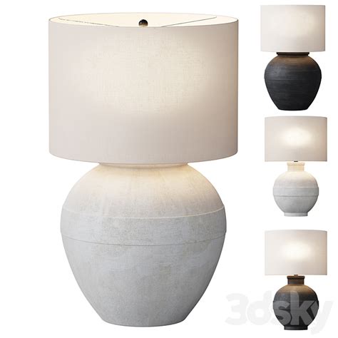 Faris Ceramic Table Lamp Table Lamp 3d Model