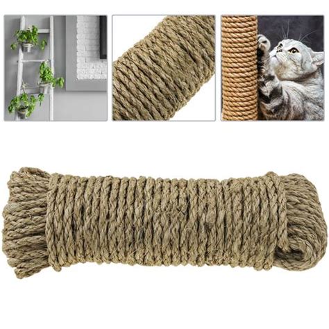 Corde Torsad E En Sisal Torons M X Mm Naturel Cablematic