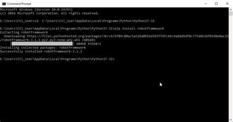 Install Python Robot Framework For Selenium Using Pip Qa Revolution