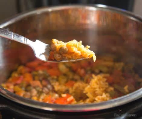 Arroz con Gandules Instant Pot Recipe * My Stay At Home Adventures