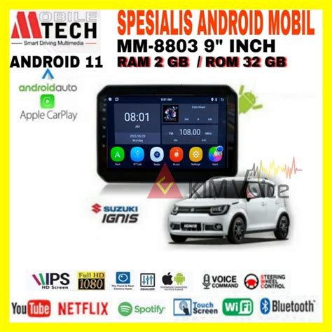 Jual Head Unit Android Mtech Inch Inch Oem Suzuki Ignis Soket Pnp