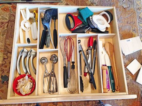 Make Your Own Custom Drawer Organizer Diy Kitchen Drawer Organizer